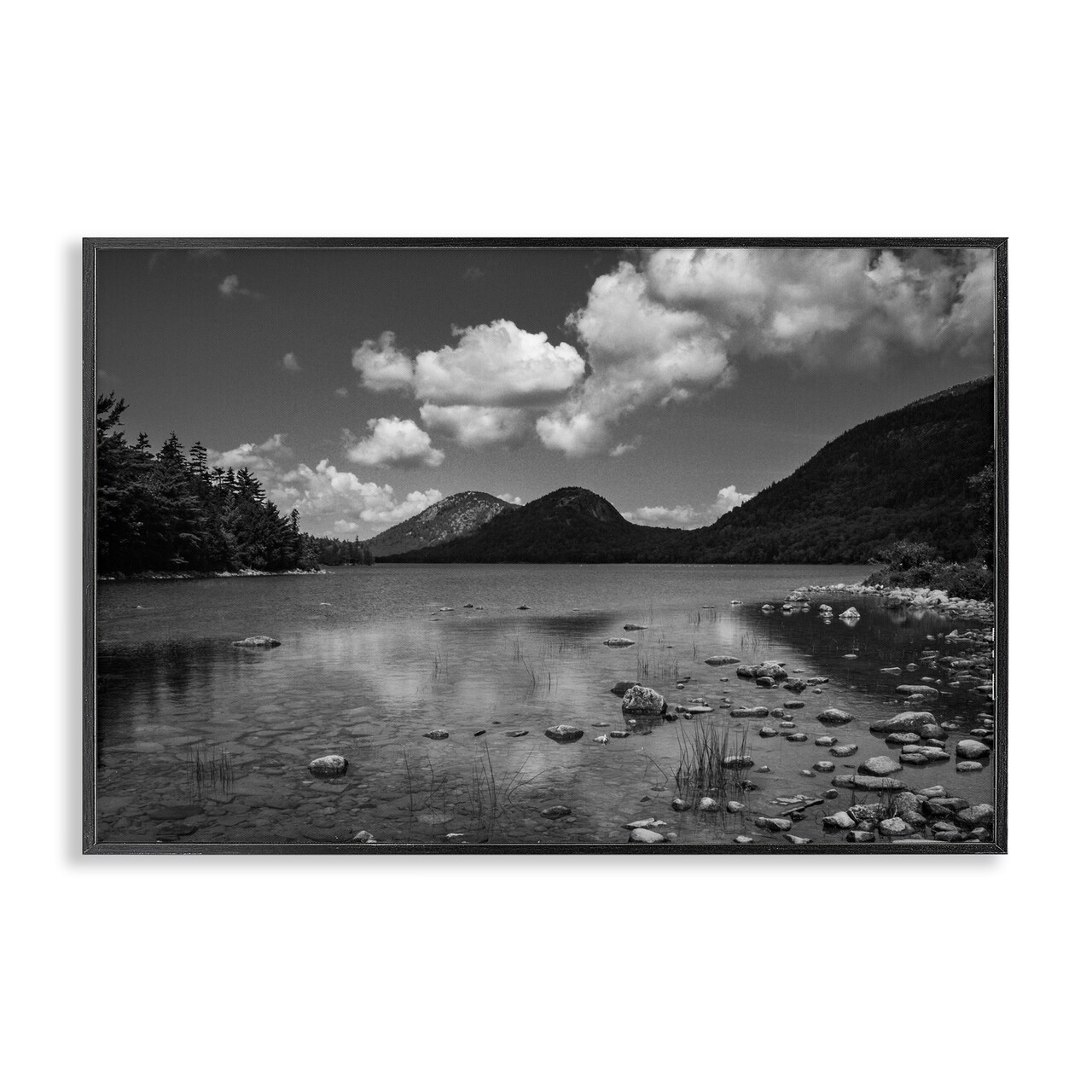 Stupell Industries Cloudy Mountain In The Distance Framed Giclee, design by James Rodewald
